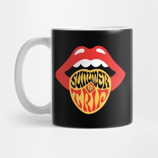 Cool Summer Trip To The Beach By Psychedelic Acid Mug